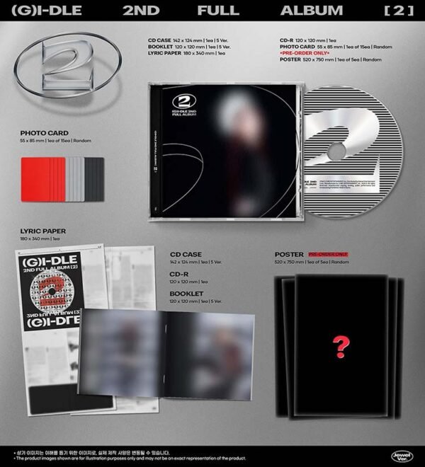 (G)I-DLE - 2ND FULL ALBUM - DIGIPACK - Image 2