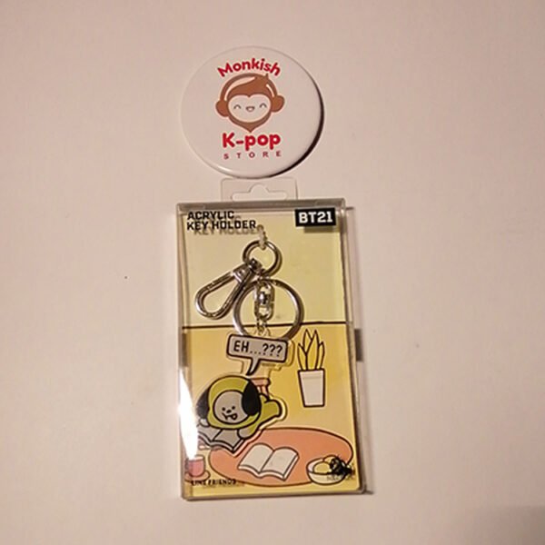 BT21 CHIMMY - KEYRING READING