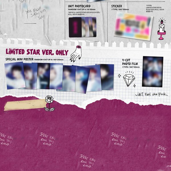 STRAY KIDS - ROCK STAR ver LIMITED - Image 3
