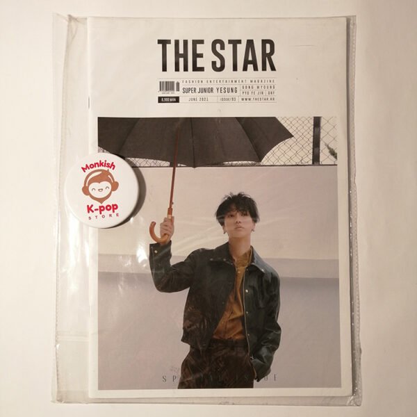 YESUNG SUPER JUNIOR THE STAR MAGAZINE