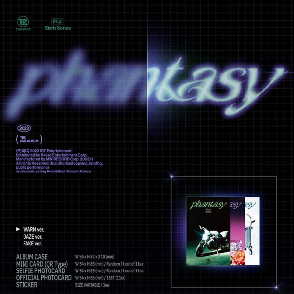 THE BOYZ - Part.2 PHANTASY_Sixth Sense - PLATFORM - Image 2