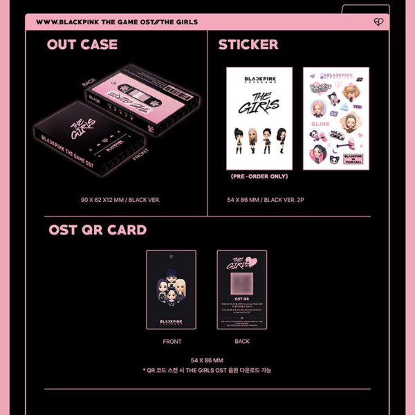 OST BLACK PINK - THE GIRLS - REVE - Image 9