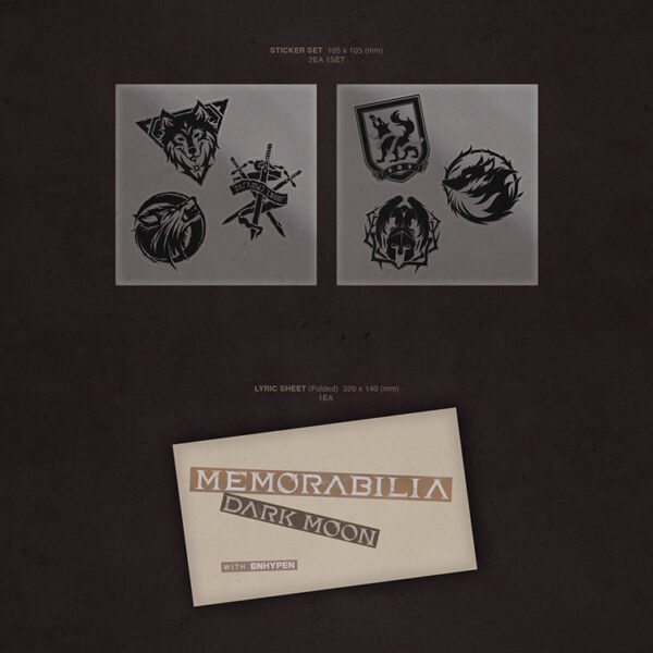ENHYPEN - DARK MOON 'MEMORABILIA' - VARGR - Image 5