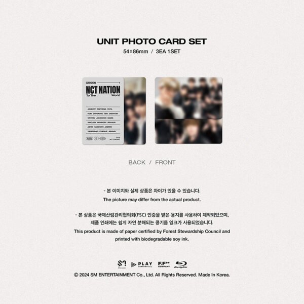 NCT - 2023 NCT CONCERT [NCT NATION : To The World in INCHEON] - BLU-RAY - Image 8