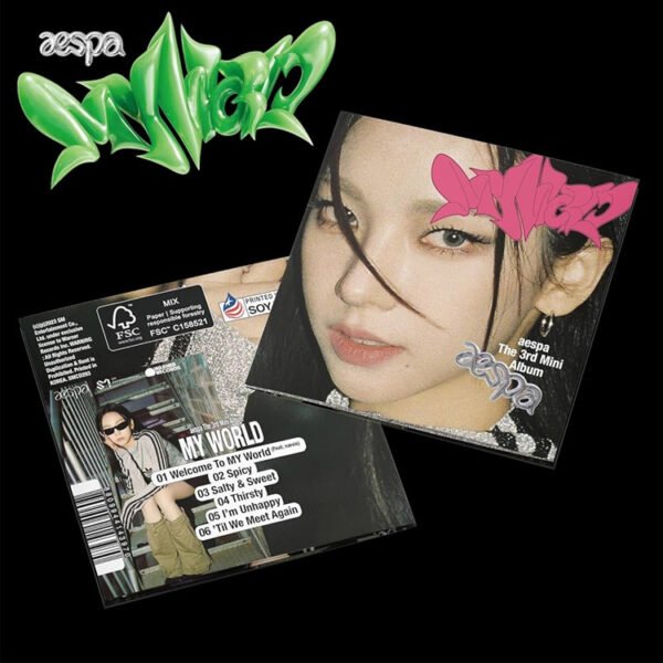 AESPA - MY WORLD - POSTER - Image 5