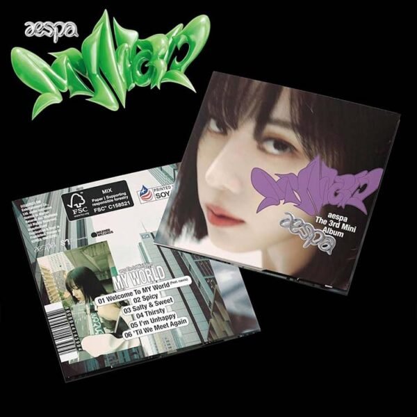 AESPA - MY WORLD - POSTER - Image 4