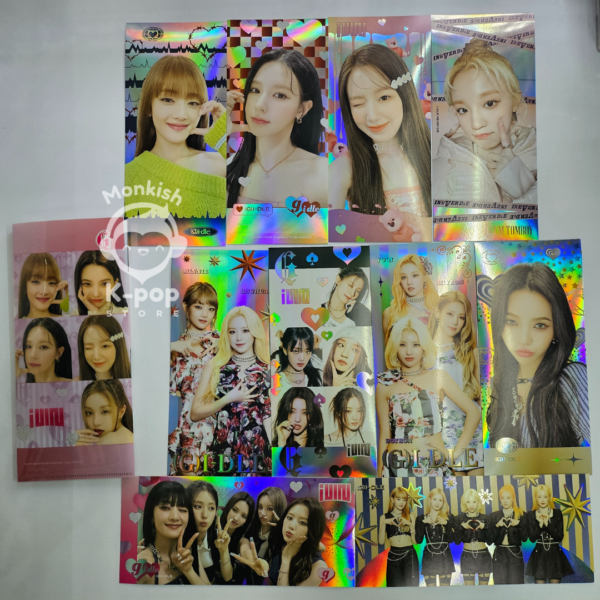 (G)I-DLE - TICKET HOLDER & HOLOGRAM POSTER
