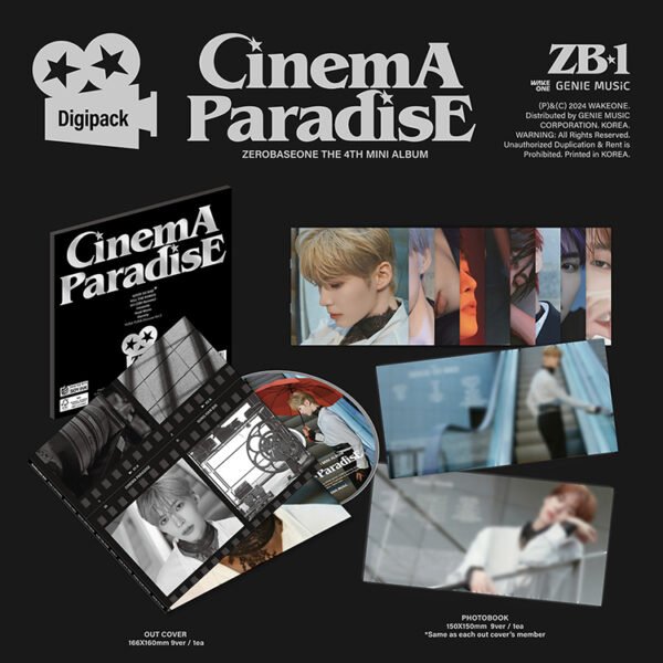 ZEROBASEONE - CINEMA PARADISE - DIGIPACK - Image 2