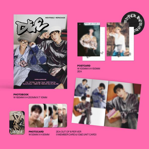 SUPER JUNIOR D&E - INEVITABLE - REPACKAGE - Image 2