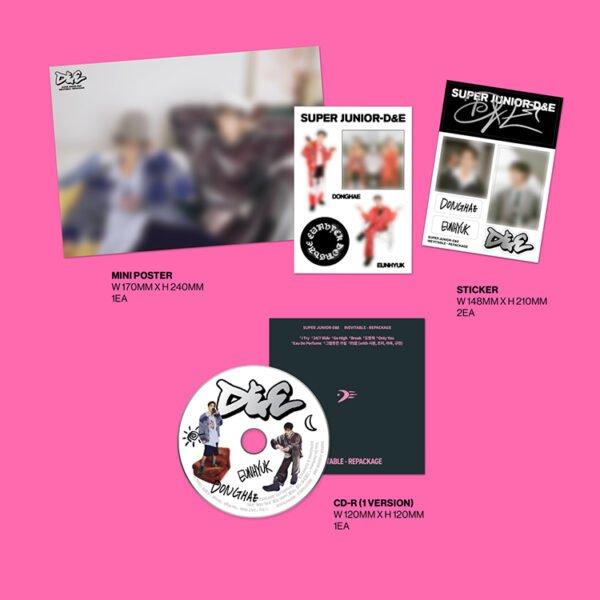 SUPER JUNIOR D&E - INEVITABLE - REPACKAGE - Image 3