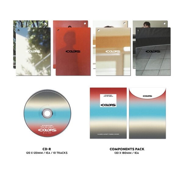 SUPER JUNIOR KYUHYUN - COLORS - COLOR SWATCH BOOK - Image 3