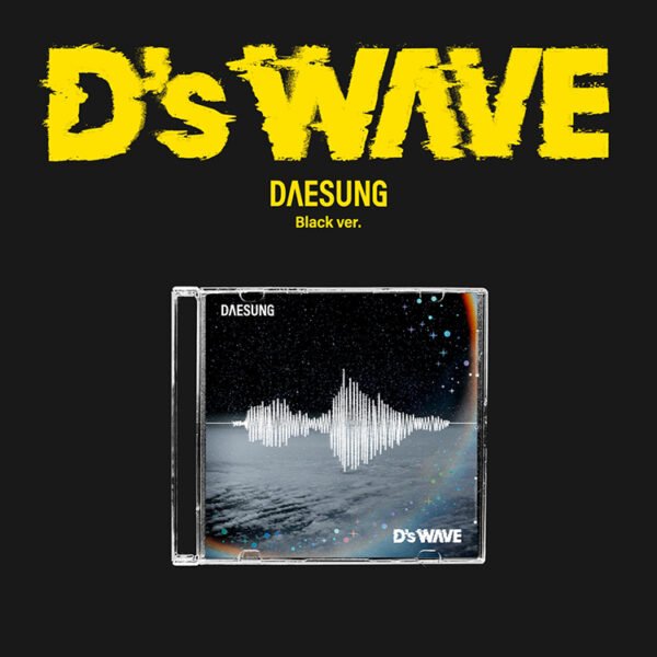 BIG BANG DAESUNG - D'S WAVE - BLACK ver.