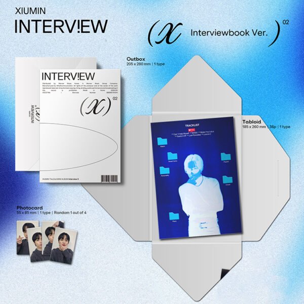 XIUMIN - INTERVIEW X - INTERVIEWBOOK - Image 2