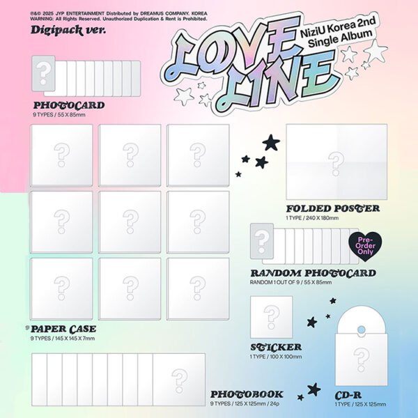 NIZIU - LOVE LINE - DIGIPACK - Image 2