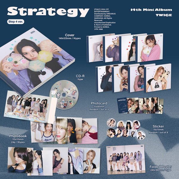 TWICE - STRATEGY - STEP 4 ( DIGIPACK ) - Image 2