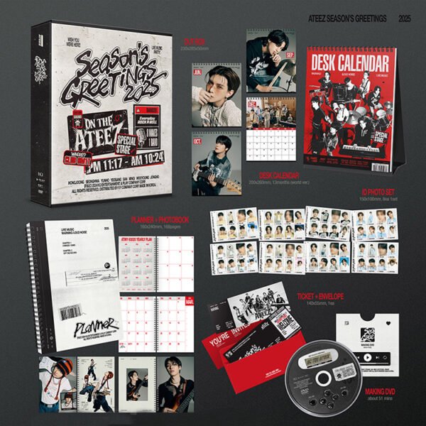 ATEEZ – SEASON’S GREETINGS 2025 - Image 2