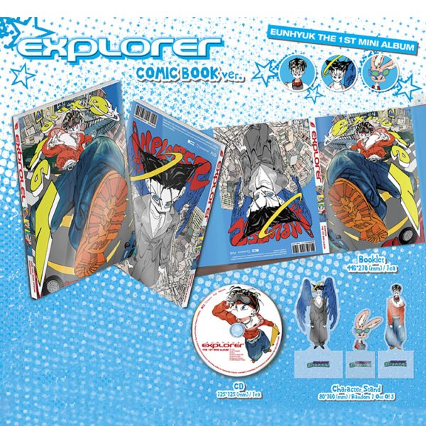 SUPER JUNIOR EUNHYUK - EXPLORER - COMIC BOOK ver. - Image 2