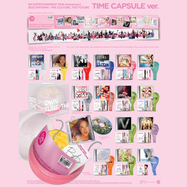SMTOWN – THE CULTURE, THE FUTURE – TIME CAPSULE ver. ( RANDOM ver ) - Image 2