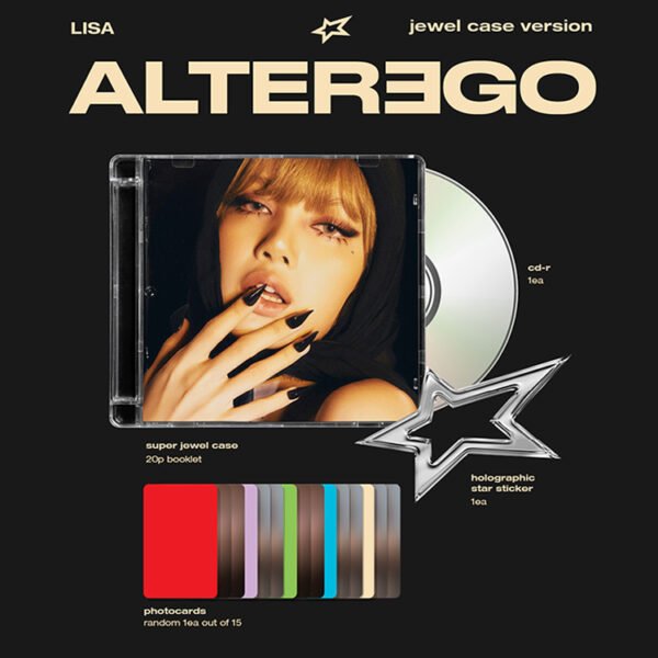 BLACK PINK LISA - ALTER EGO - JEWEL CASE - Image 2