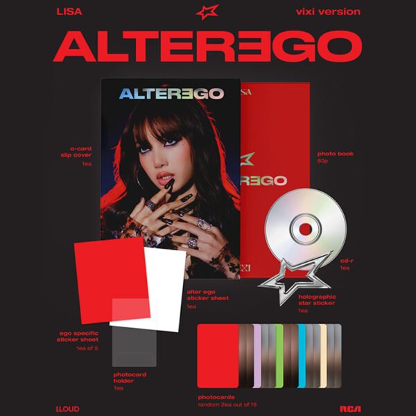 BLACK PINK LISA - ALTER EGO - VIXI - Image 2
