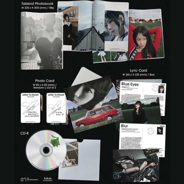 GIRLS GENERATION TAEYEON - LETTER TO MYSELF - LETTER - Image 3