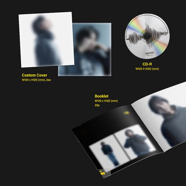 BIG BANG DAESUNG - D'S WAVE - BLACK ver. - Image 3
