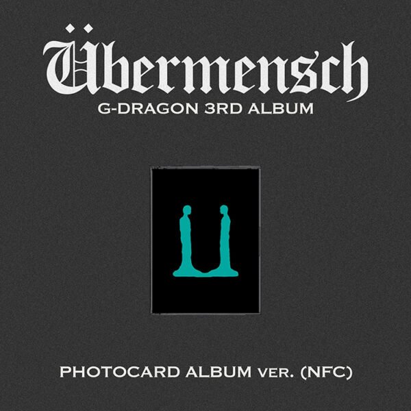 BIGBANG G-DRAGON - Übermensch - PHOTOCARD ALBUM