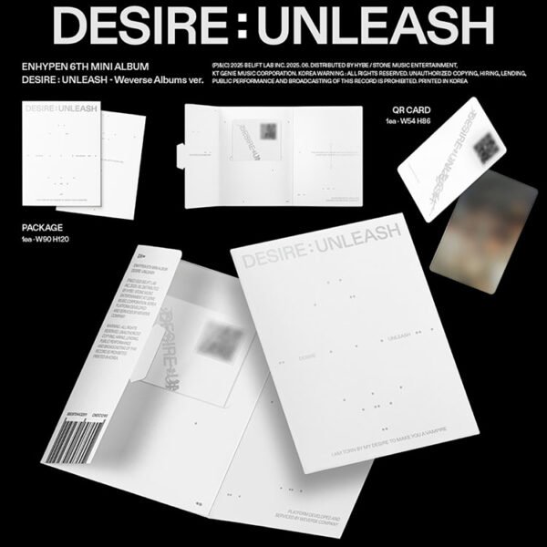 ENHYPEN - DESIRE: UNLEASH - WEVERSE ALBUM - Image 2