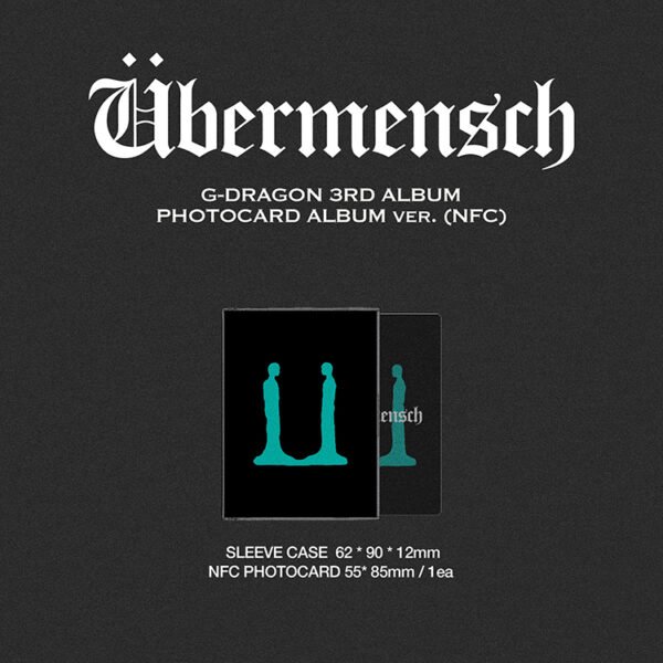 BIGBANG G-DRAGON - Übermensch - PHOTOCARD ALBUM - Image 2