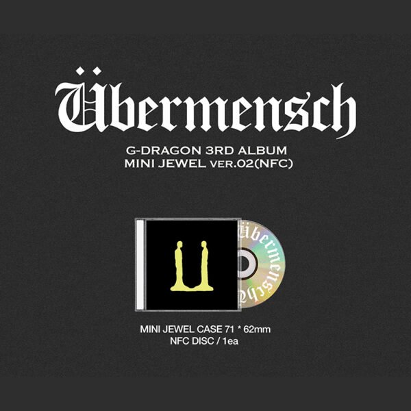 BIGBANG G-DRAGON - Übermensch - MINI JEWEL - Image 12