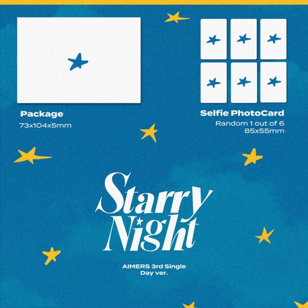 AIMERS - STARRY NIGHT ( RANDOM ver. ) - Image 3