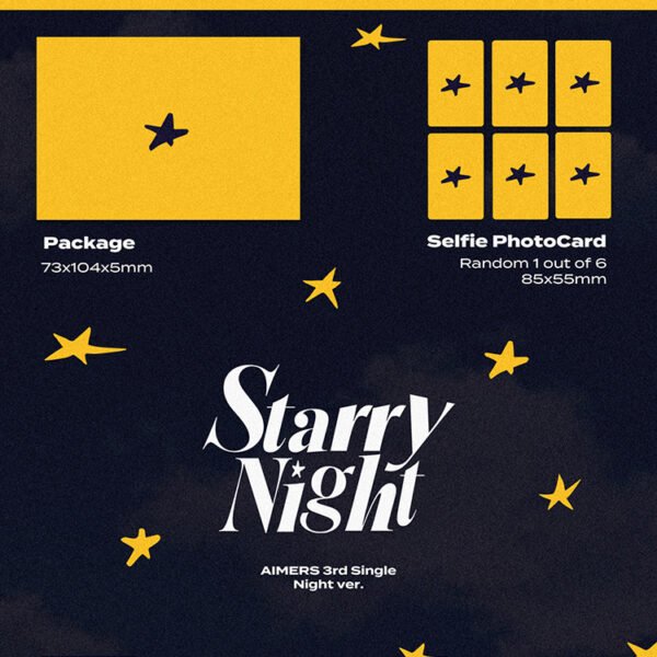 AIMERS - STARRY NIGHT ( RANDOM ver. ) - Image 6