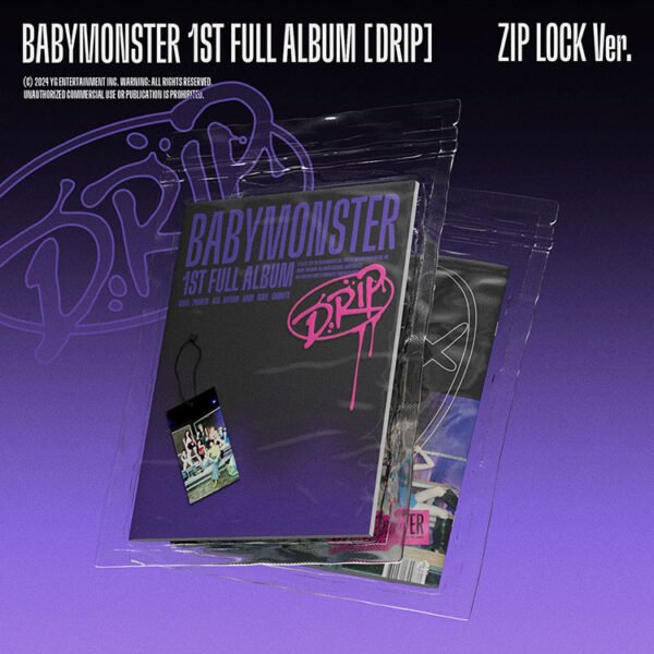 BABYMONSTER - DRIP - ZIP LOCK