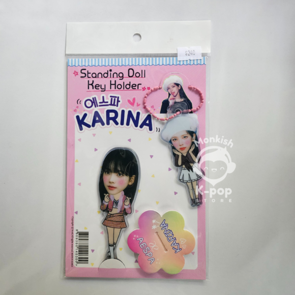 AESPA KARINA - STANDING DOLL & KEY HOLDER