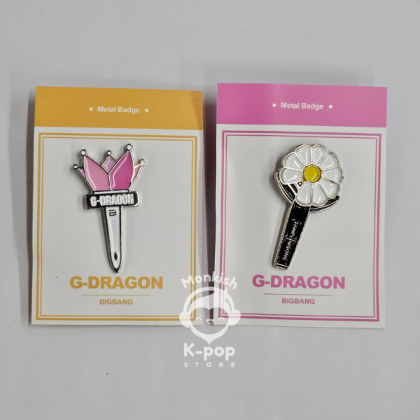 BIG BANG G-DRAGON - METAL BADGE