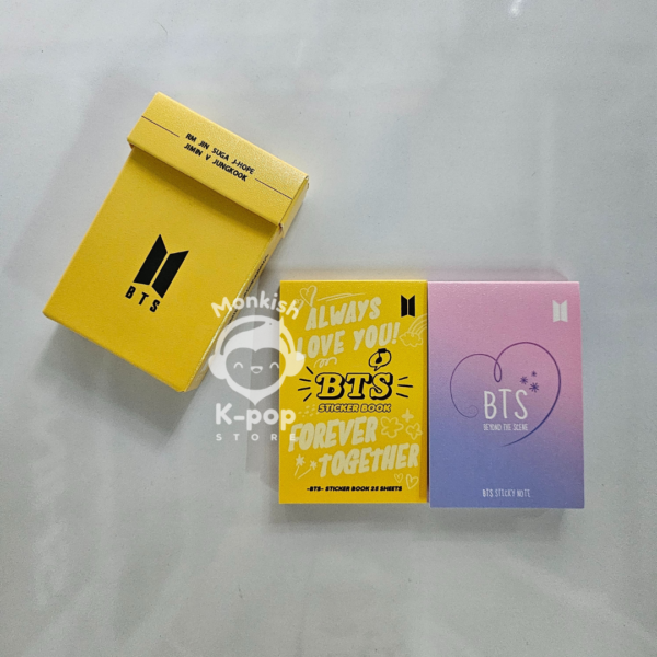 BTS - STICKER BOOK & STICKY NOTE