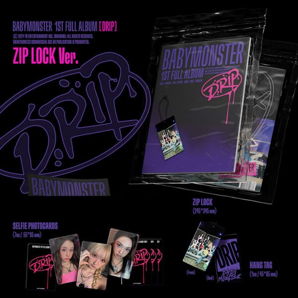 BABYMONSTER - DRIP - ZIP LOCK - Image 2