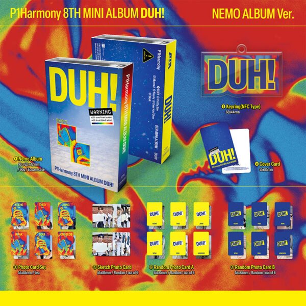 P1HARMONY - DUH! - NEMO ALBUM - Image 2