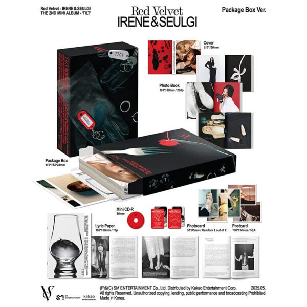 RED VELVET SEULGI & IRENE - TILT - PACKAGE BOX - Image 2