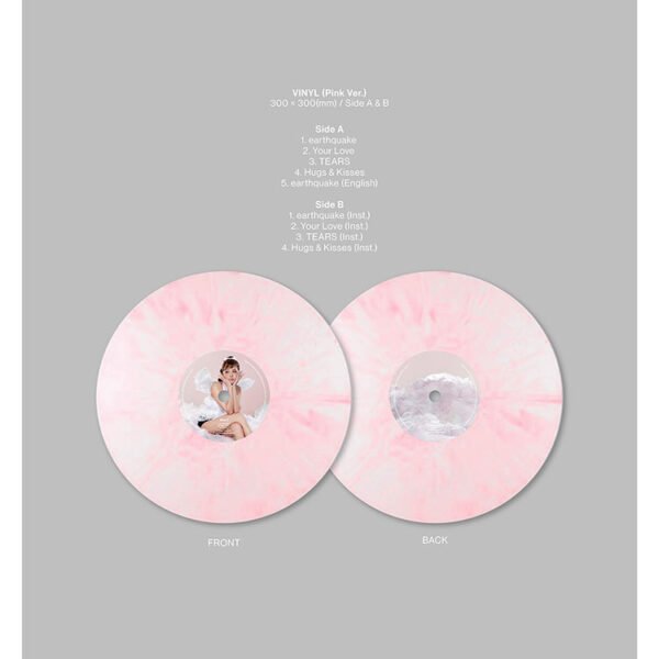 BLACKPINK JISOO - AMORTAGE - VINYL PINK ver. - Image 3