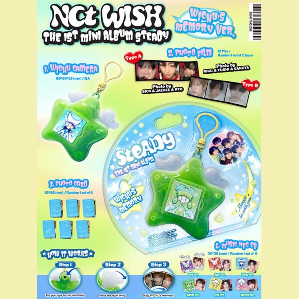NCT WISH - STEADY - KEYRING ver. - Image 2