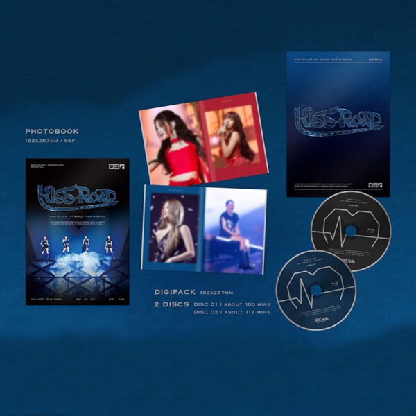 KISS OF LIFE - 2024 KISS OF LIFE 1st WORLD TOUR [KISS ROAD] IN SEOUL Blu-ray - Image 3
