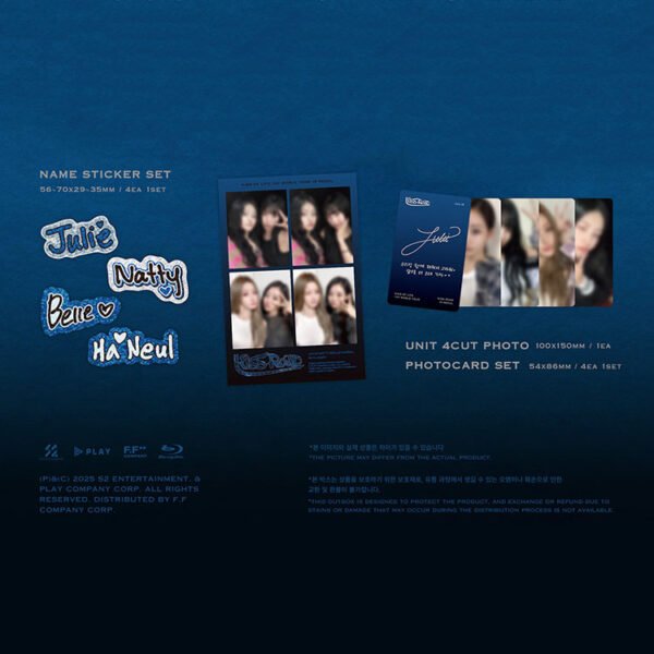 KISS OF LIFE - 2024 KISS OF LIFE 1st WORLD TOUR [KISS ROAD] IN SEOUL Blu-ray - Image 4