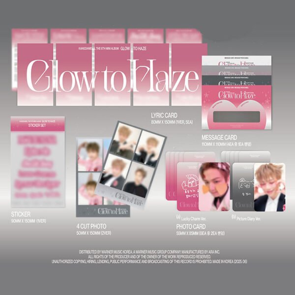 KANG DANIEL -  GLOW TO HAZE - Image 3