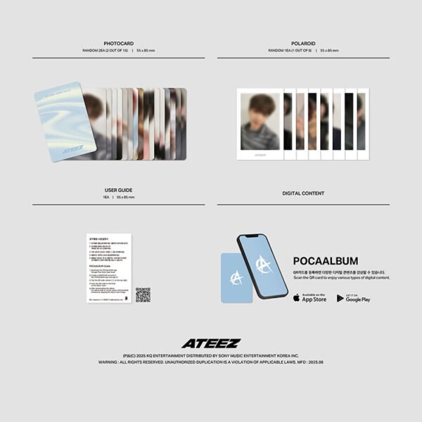 ATEEZ - GOLDEN HOUR  Part.3 - POCAALBUM - Image 6
