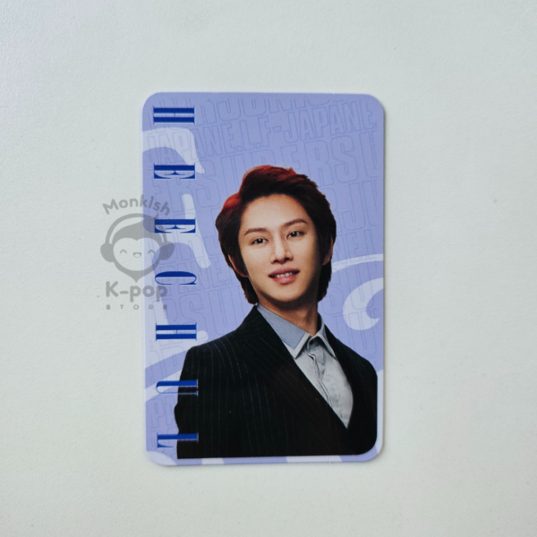 SUPER JUNIOR PHOTOCARD - HEECHUL - Image 8