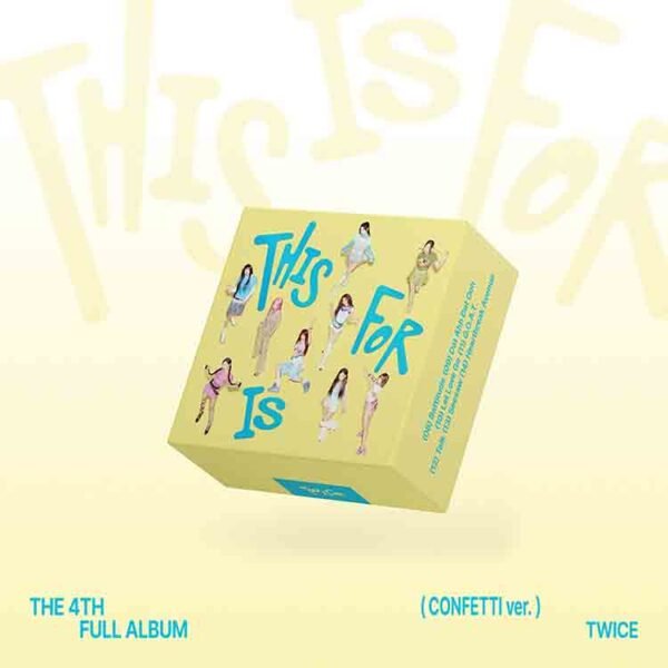 TWICE - THIS IS FOR - CONFETTI