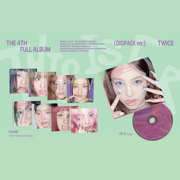 TWICE - THIS IS FOR - DIGIPACK - Image 2