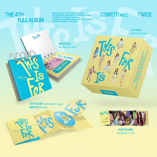 TWICE - THIS IS FOR - CONFETTI - Image 2
