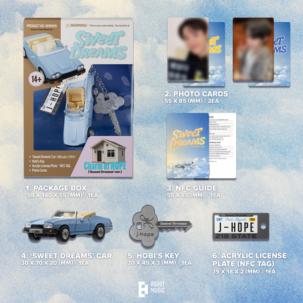 BTS J-HOPE - CHARM OF HOPE - SWEET DREAMS - Image 3